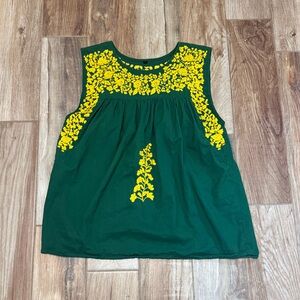 Spirit Dress Embroidered Top
